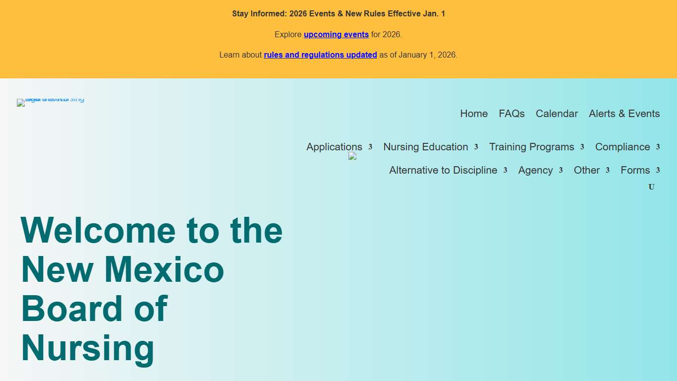 New Mexico Board of Nursing Official Website