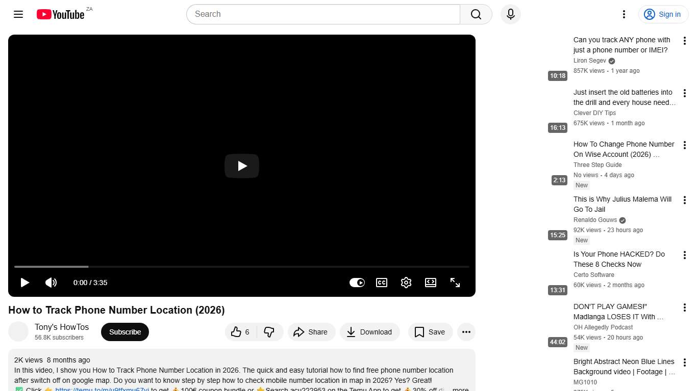 How to Track Phone Number Location (2026) - YouTube